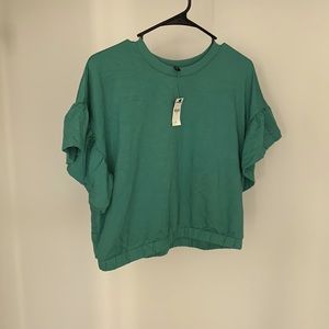 Green - Womens Blouse- Express size M
